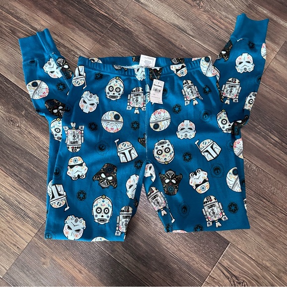 Hanna Andersson women's L Star Wars day of the dead jogger pajama pants NWT - Picture 1 of 5